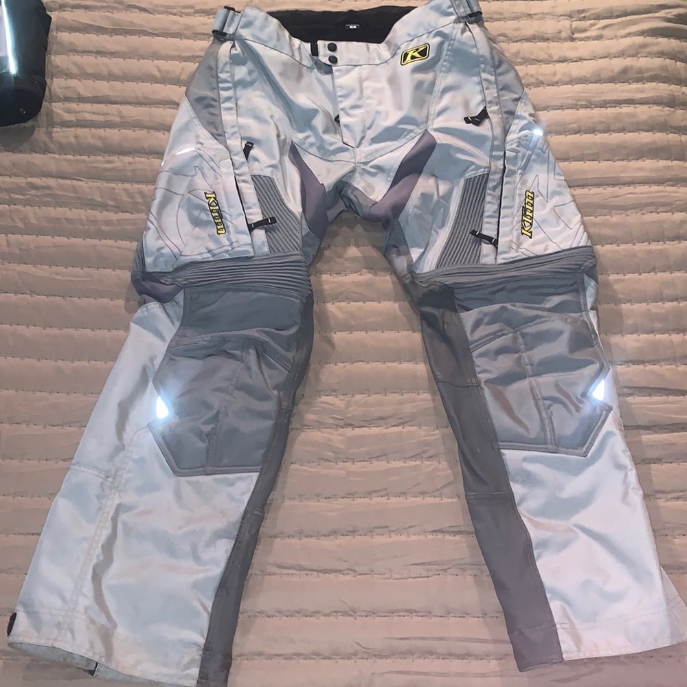 Klim gently used motorcycle pants
